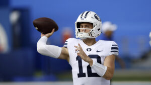 In need of offensive spark, BYU will start backup quarterback against WVU